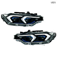 Σετ Μπροστινά Φανάρια για BMW 3 F30 F31 Xenon 2012-2018 Mε Look σειράς G – LS21 - Sellzone.bg Σετ Μπροστινά Φανάρια για BMW 3 F30 F31 Xenon 2012-2018 Mε Look σειράς G – LS21